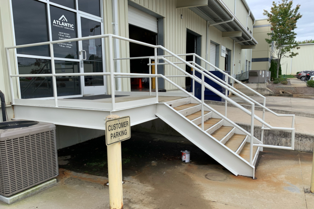 Charlotte Stair Painting After