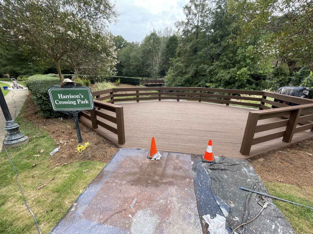 HOA Deck Painting Transformation After