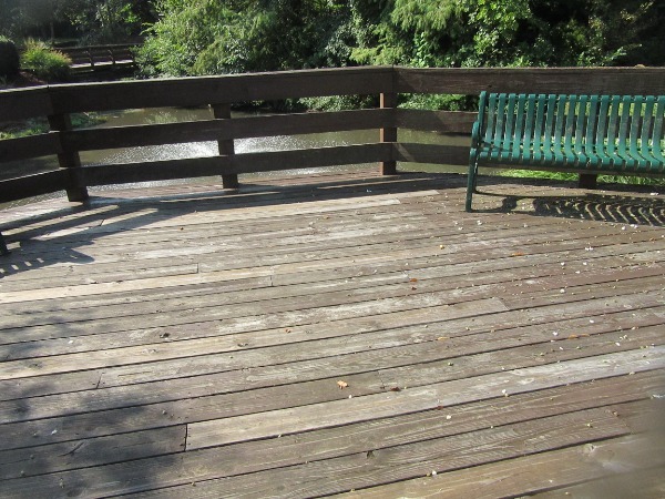 HOA Deck Painting Transformation Before
