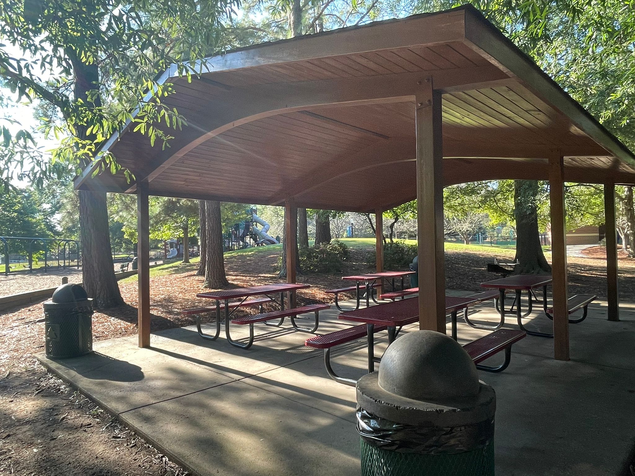 Picnic Gazebo Transformation After