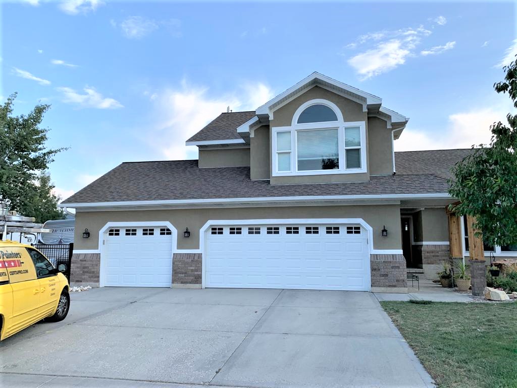 Refinished home exterior