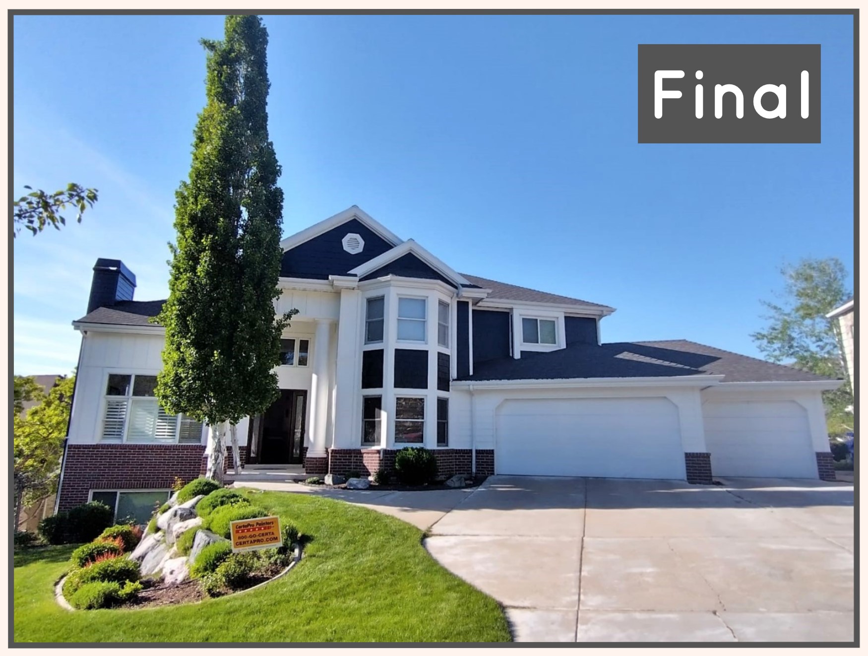 Salt Lake City, UT – Exterior House Painting After