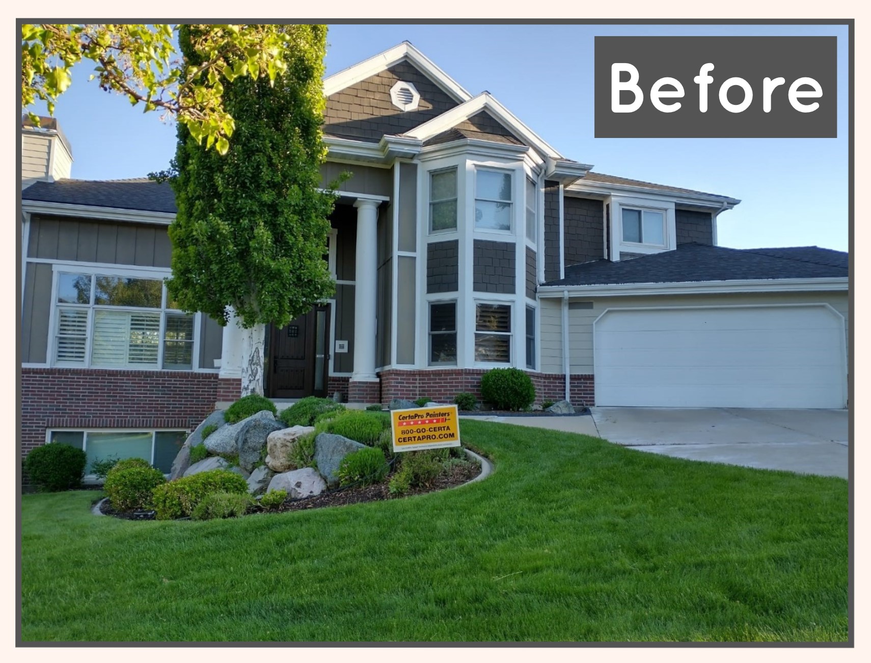 Salt Lake City, UT – Exterior House Painting Before
