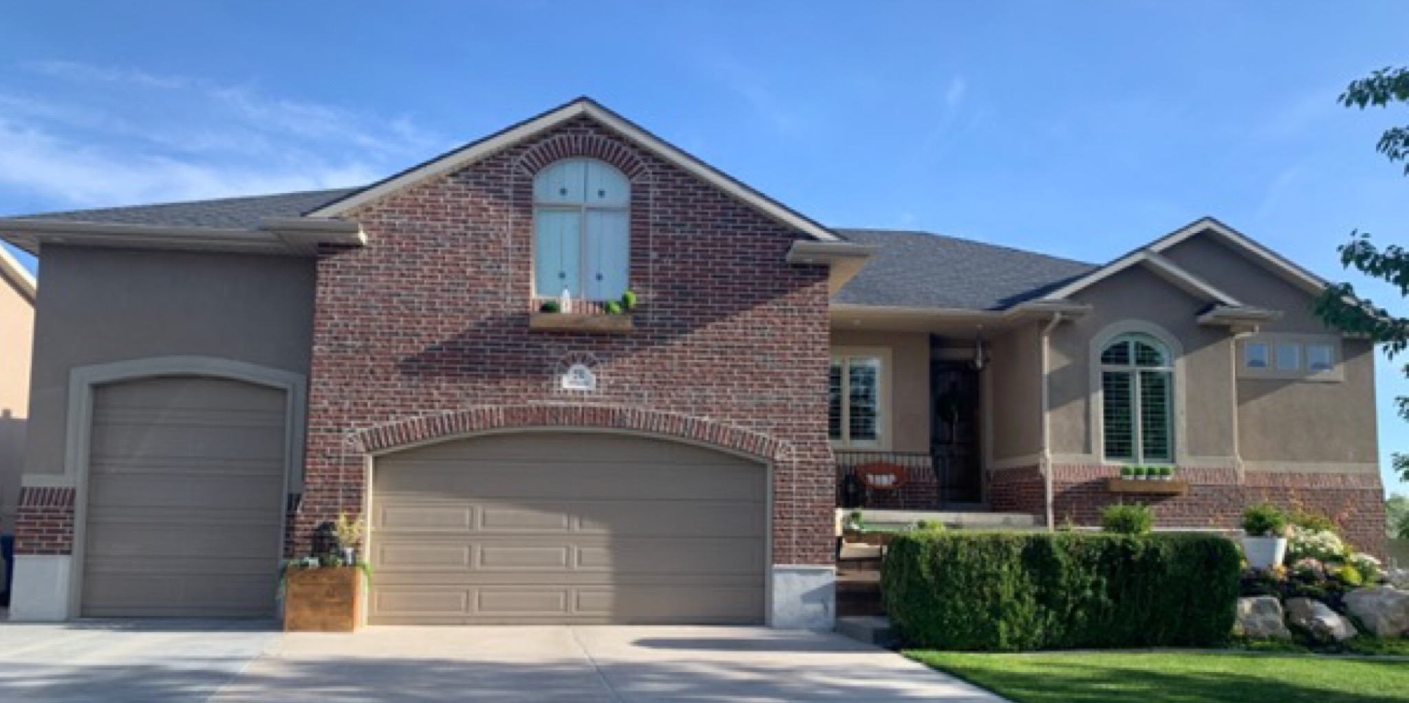 Brick Painting Before