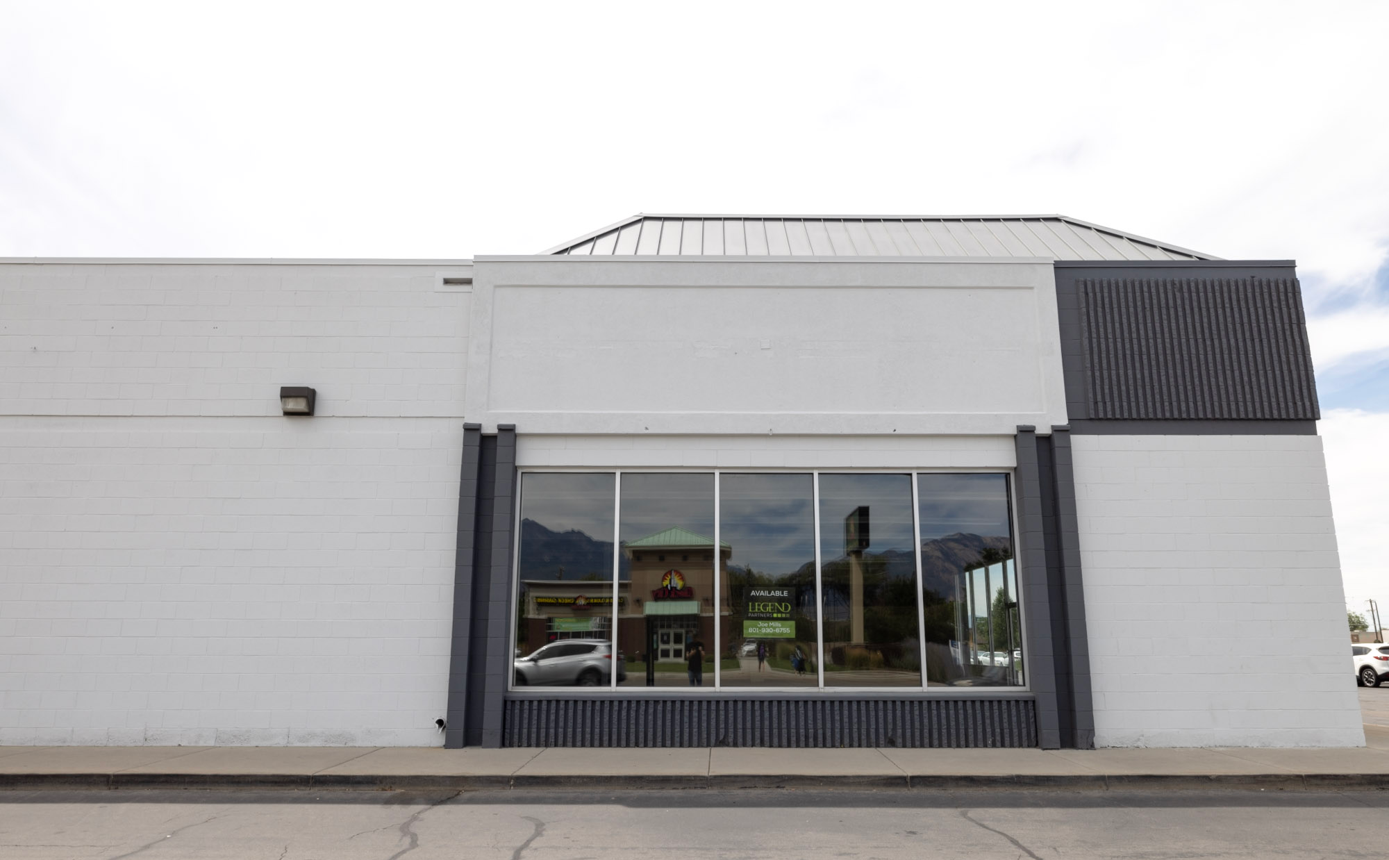 Midvale Shopping Plaza in Utah After