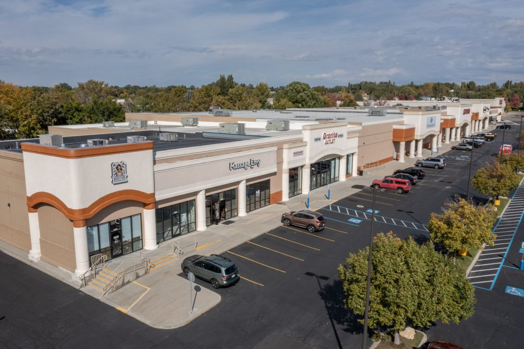 exterior retail painting after