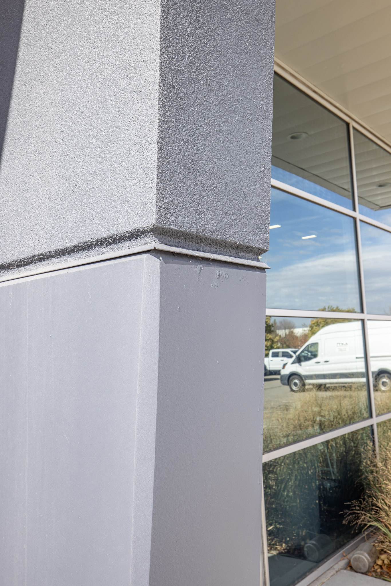 warehouse beams after