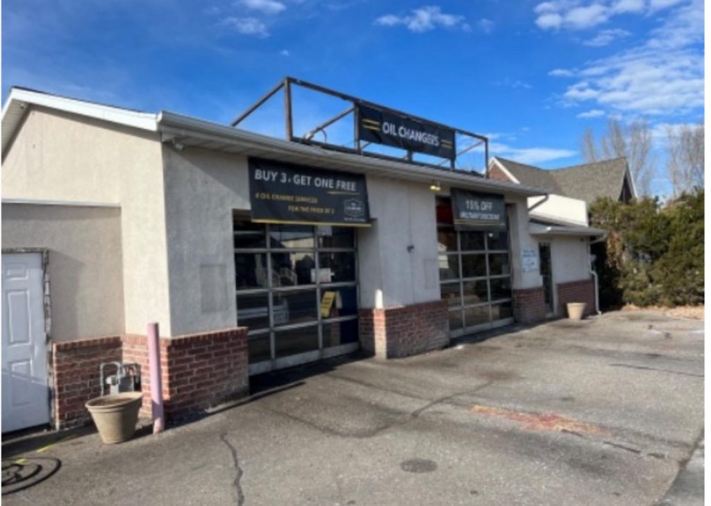 before oil change facility