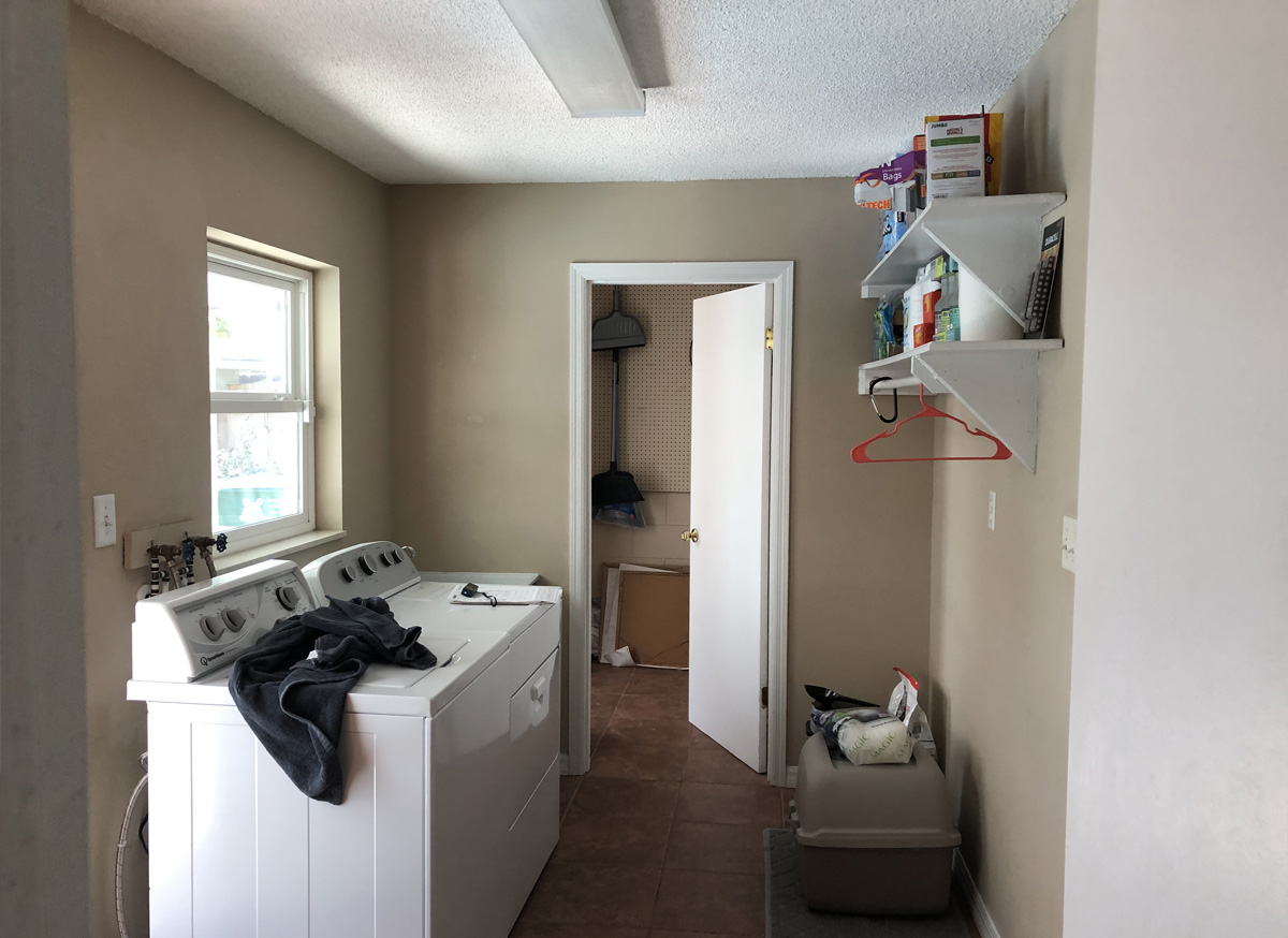 Interior Painting Laundry