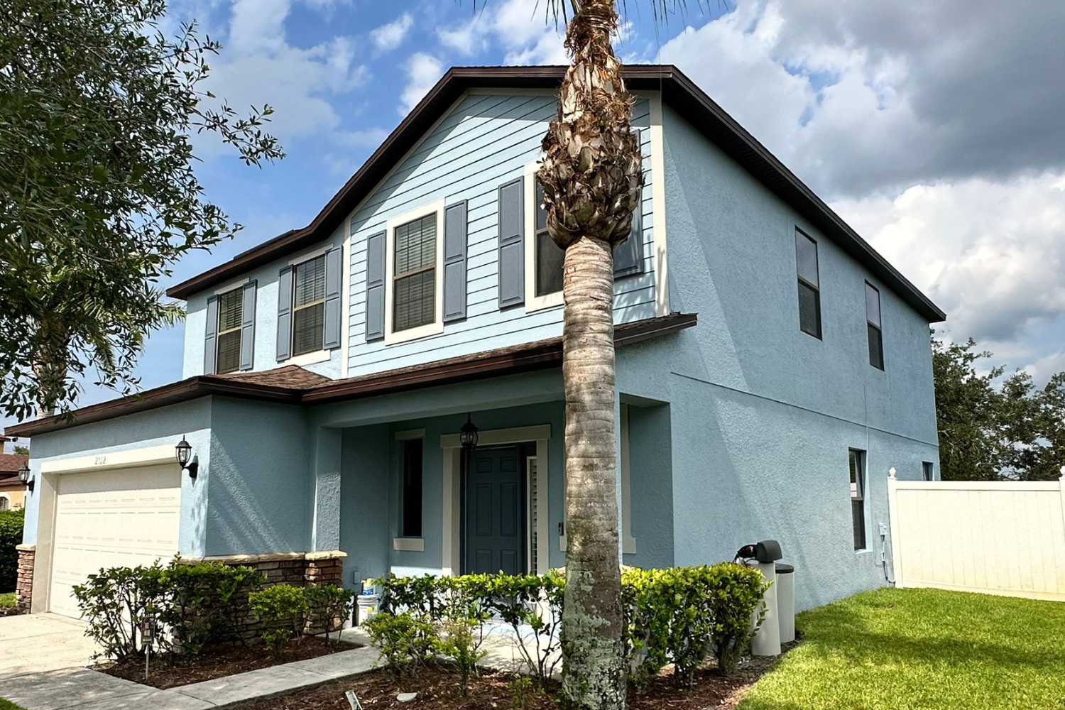 Sanford Exterior Before and After After