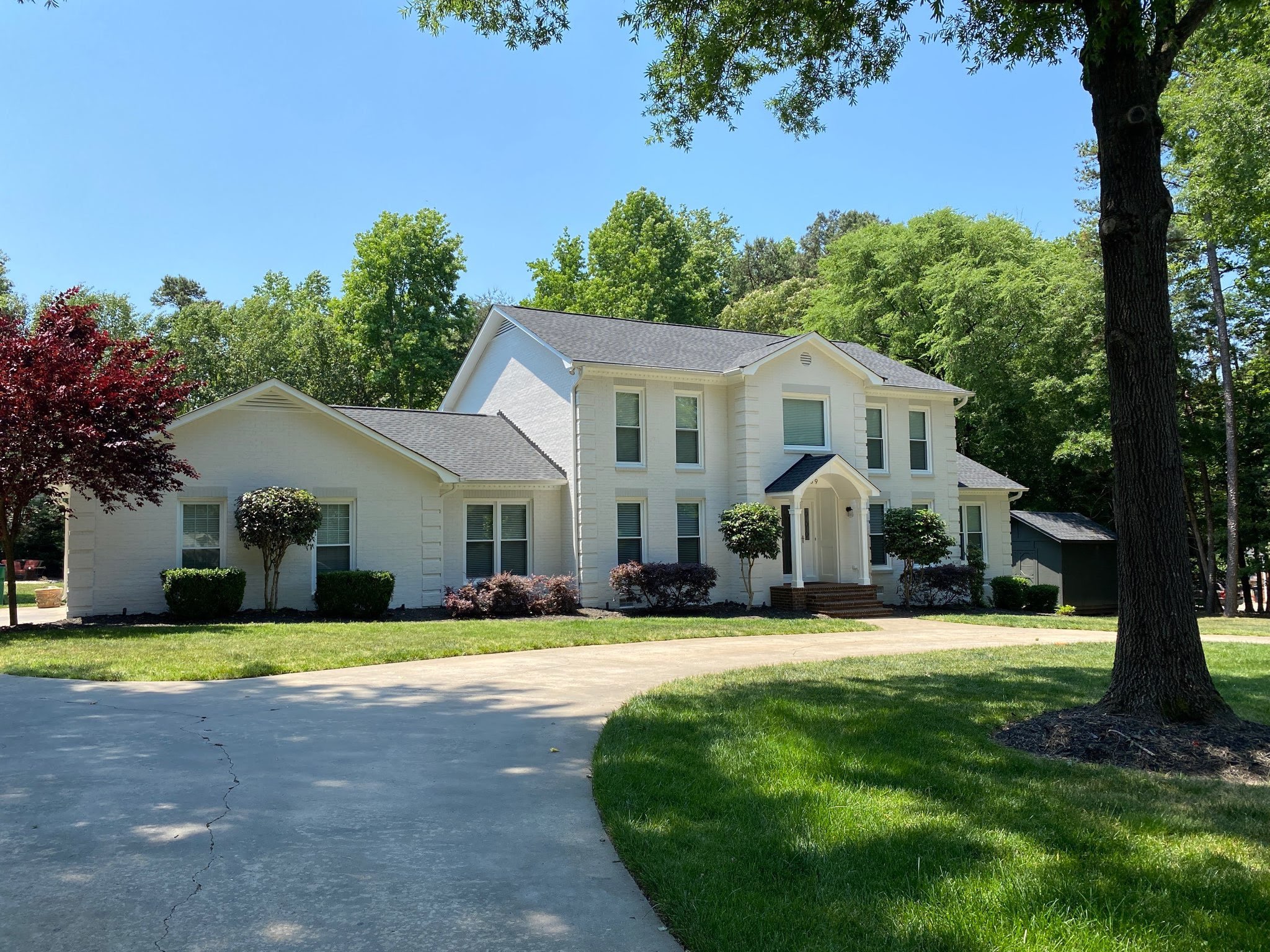 Providence Plantation Exterior Painting After