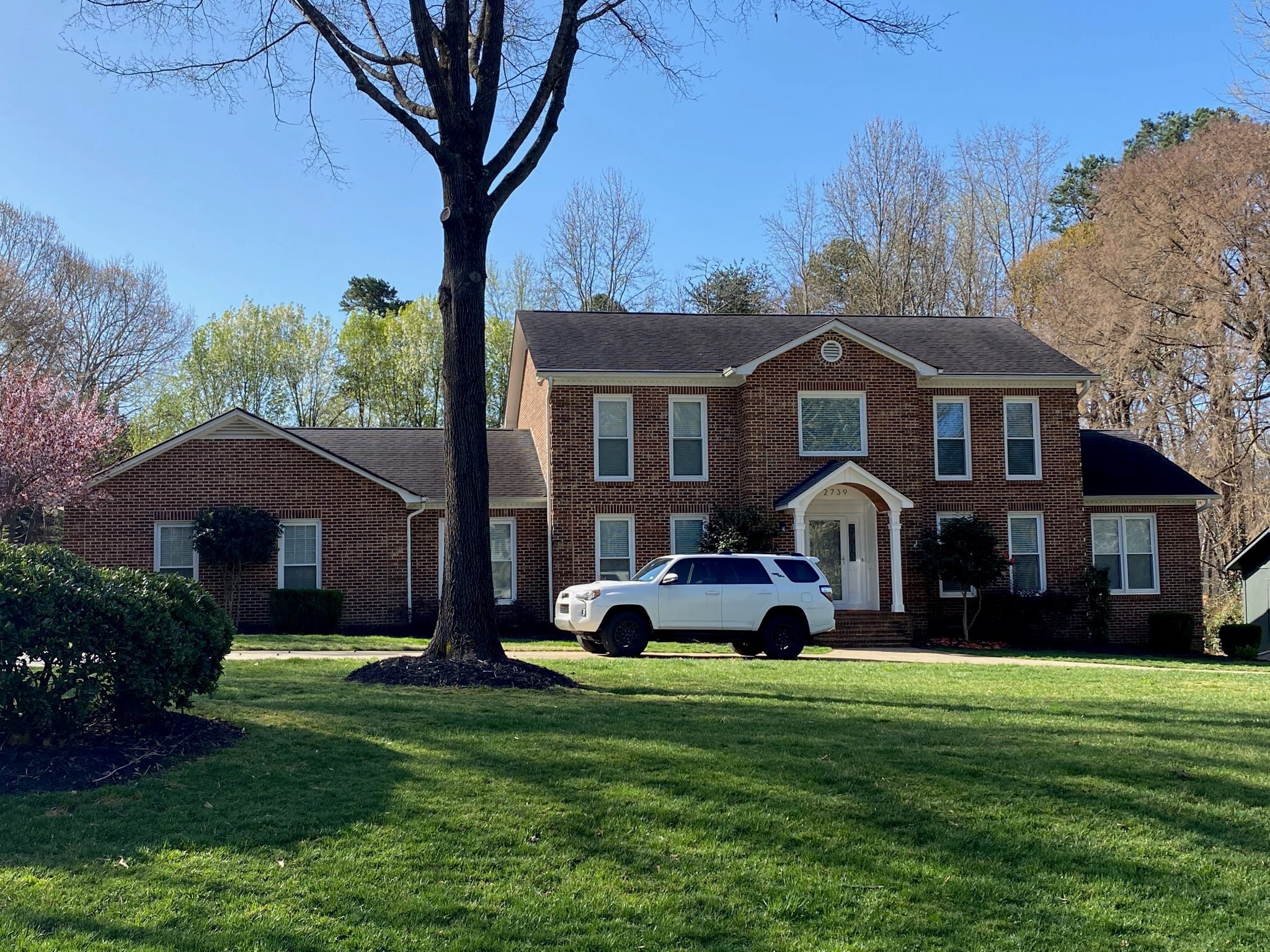 Providence Plantation Exterior Painting Before