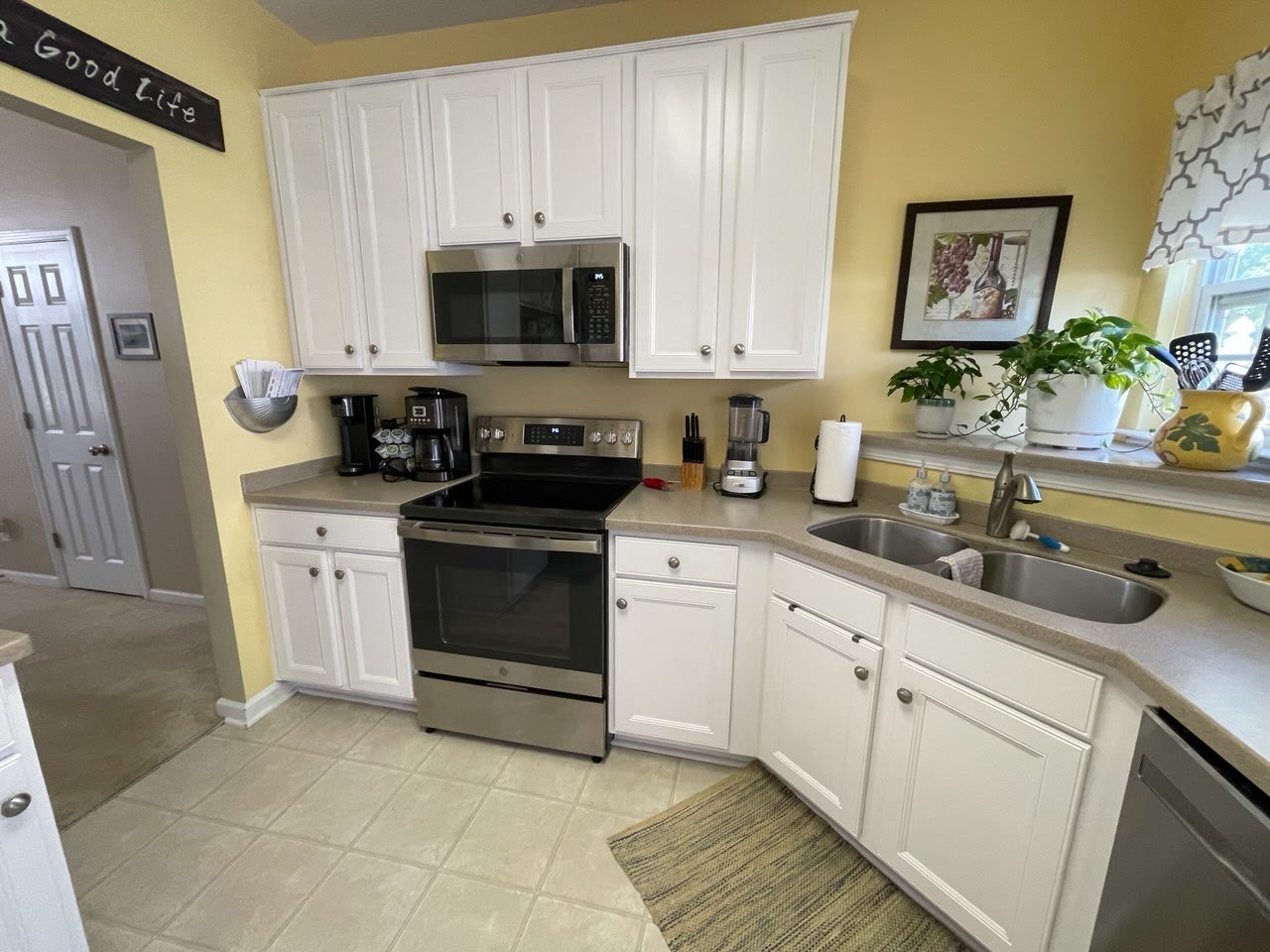 charlotte kitchen cabinets after painting