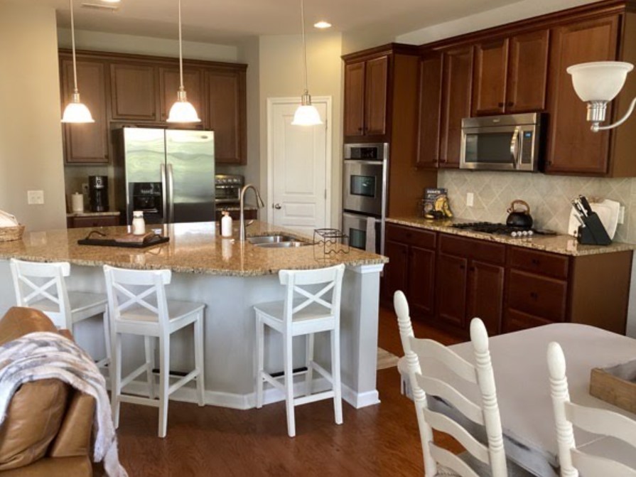 kitchen before painting