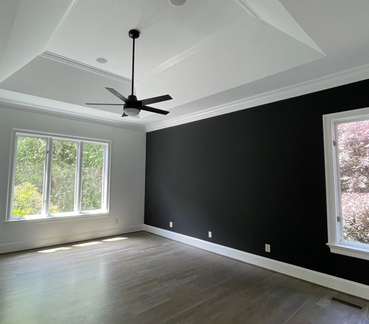 bedroom after painting