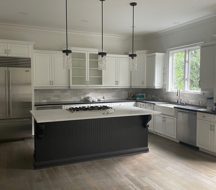 kitchen after painting