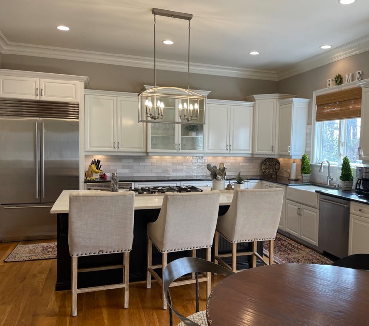 kitchen before painting
