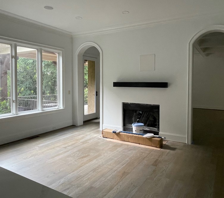 dining room after painting