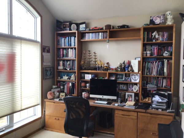 office before paint job