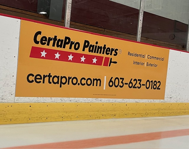 CertaPro Painters at the Newburyport Graf Arena