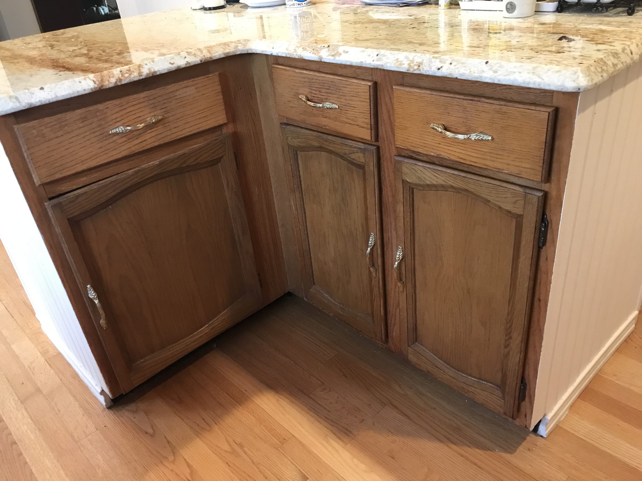 White Cabinets Before
