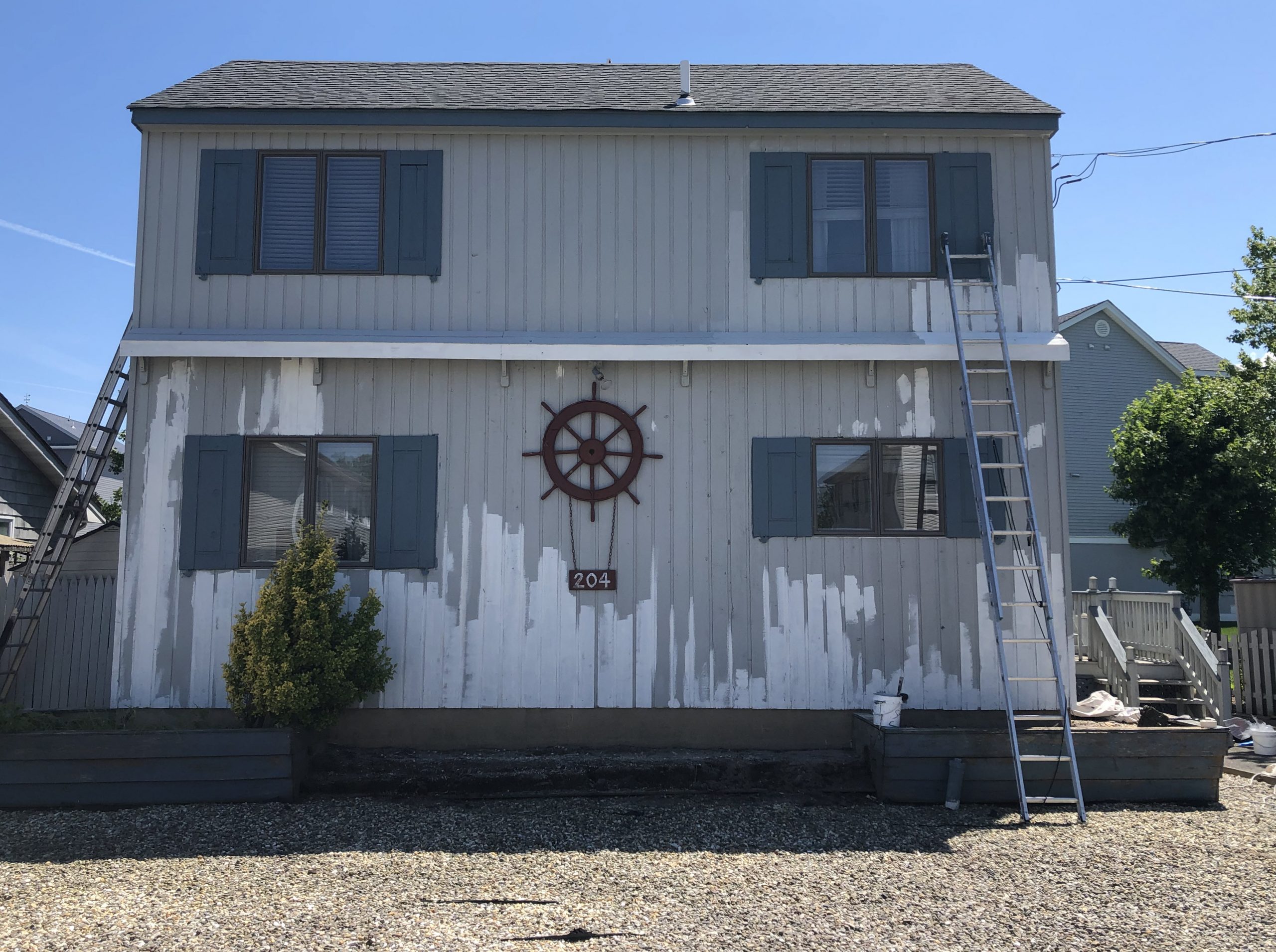 Exterior Painting Project Before