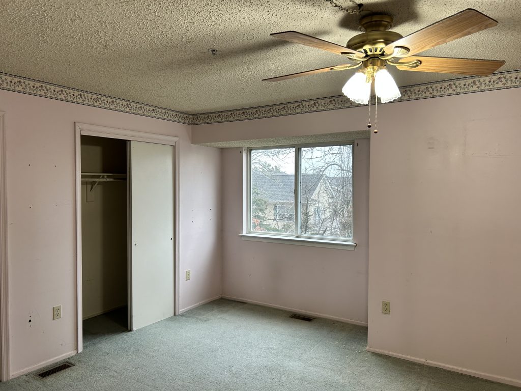 Interior Refresh of Bedroom Before