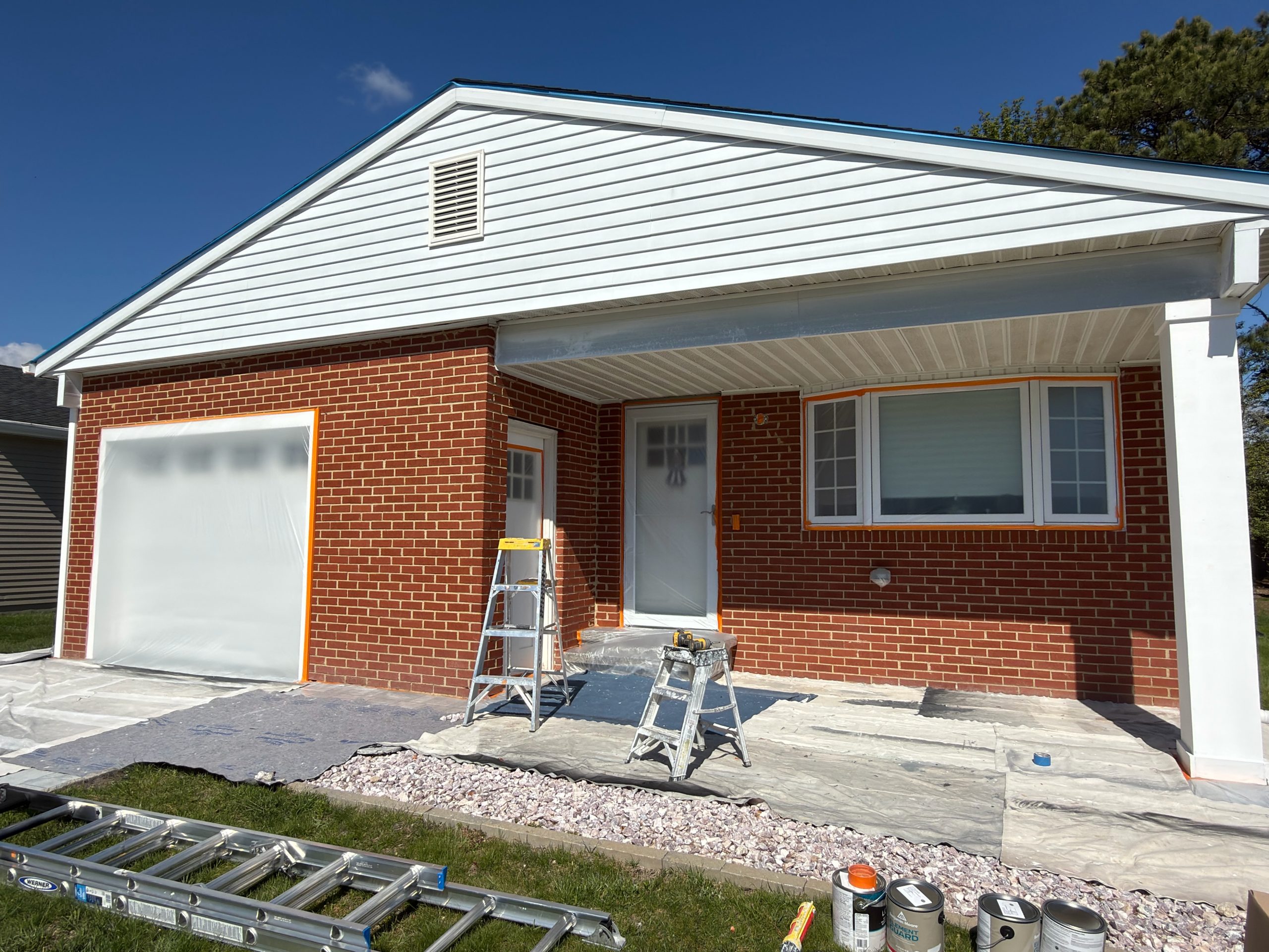 Exterior Painting Refresh Before