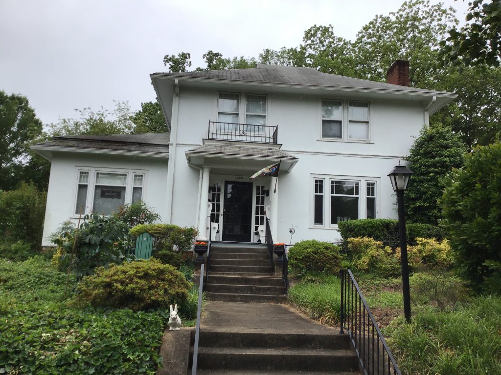 Exterior Painting including Trim, Soffits, Porch, and Deck Before