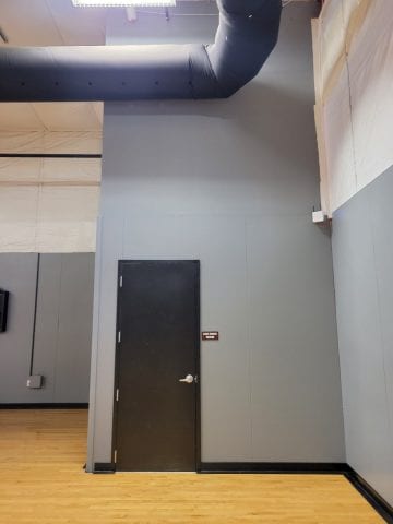 Interior Gym Painting After