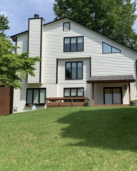 Side of House After Exterior Painting Services Clemmons, NC