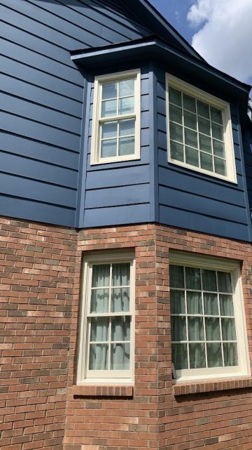 Side of House After Exterior Painting Winston-Salem, NC