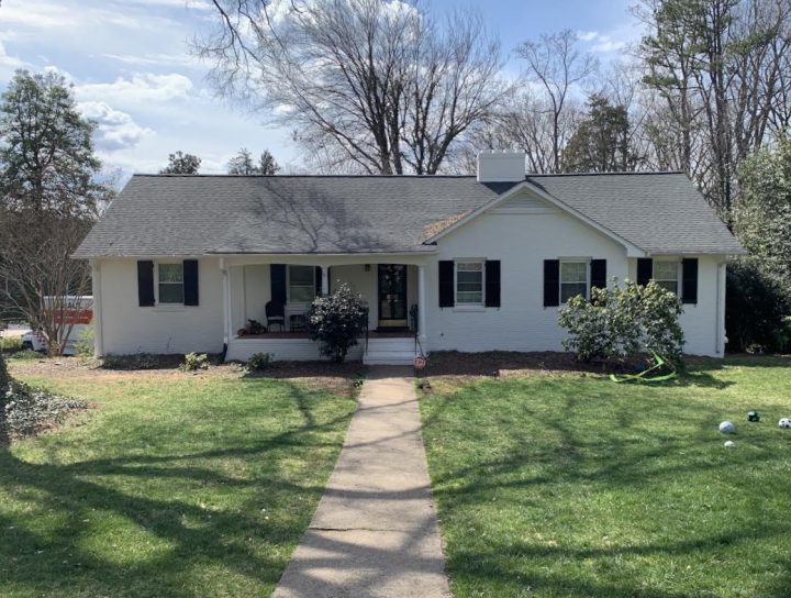 Brick Home Exterior in Winston-Salem