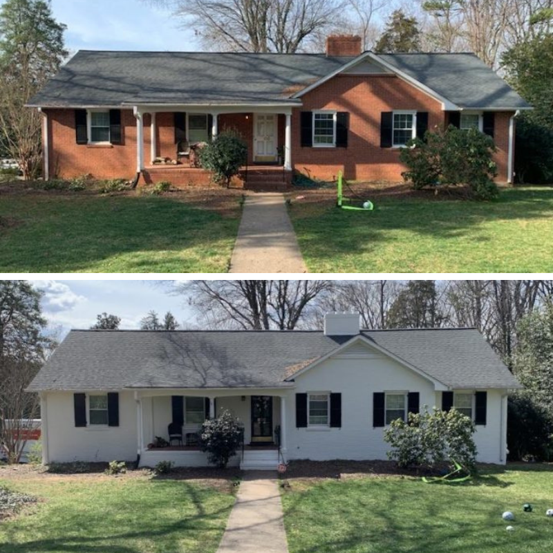 Brick Painting Services in Winston-Salem