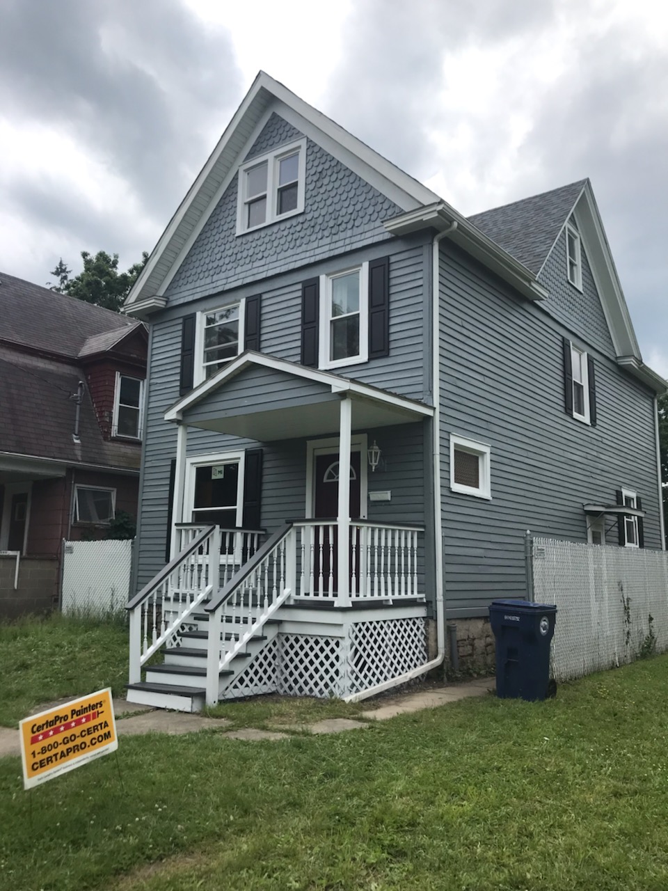 House exterior after painting by certapro painters