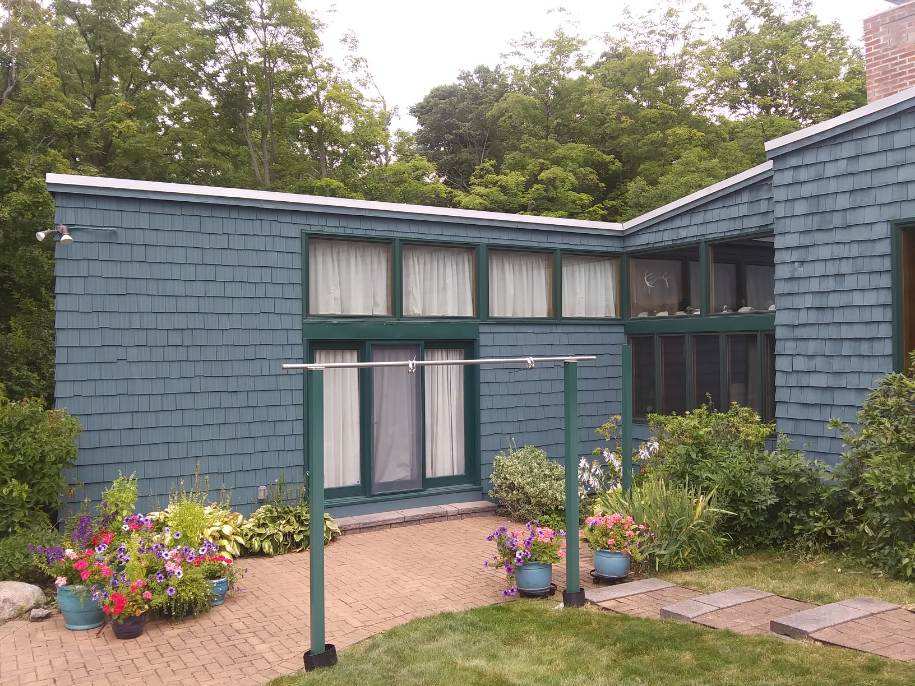 house exterior after painting