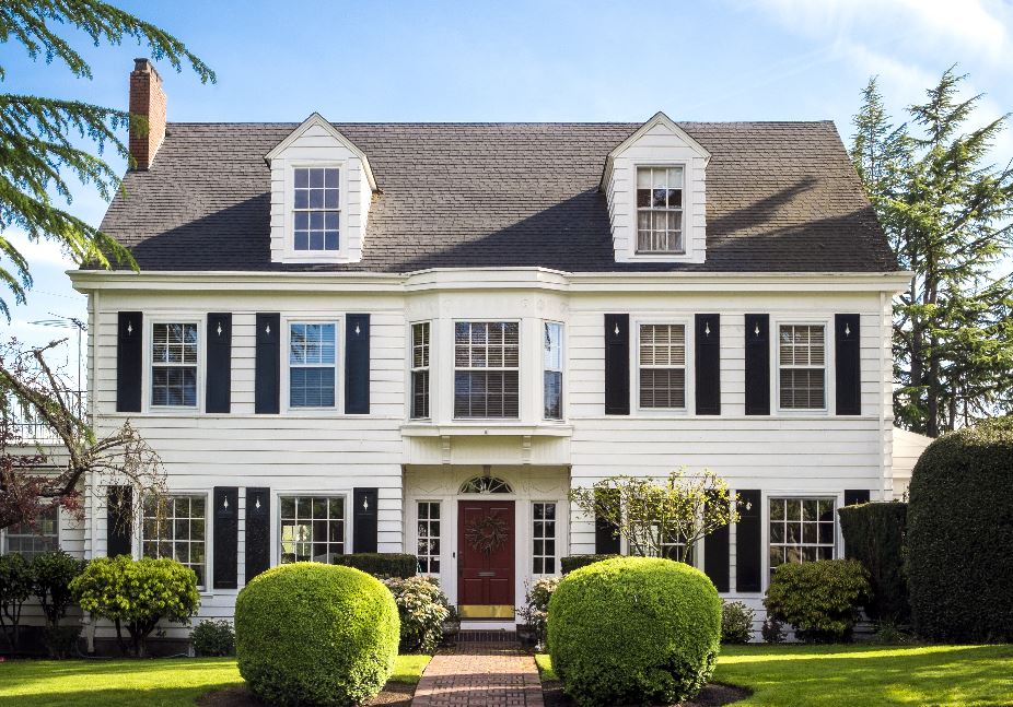 off white home painted