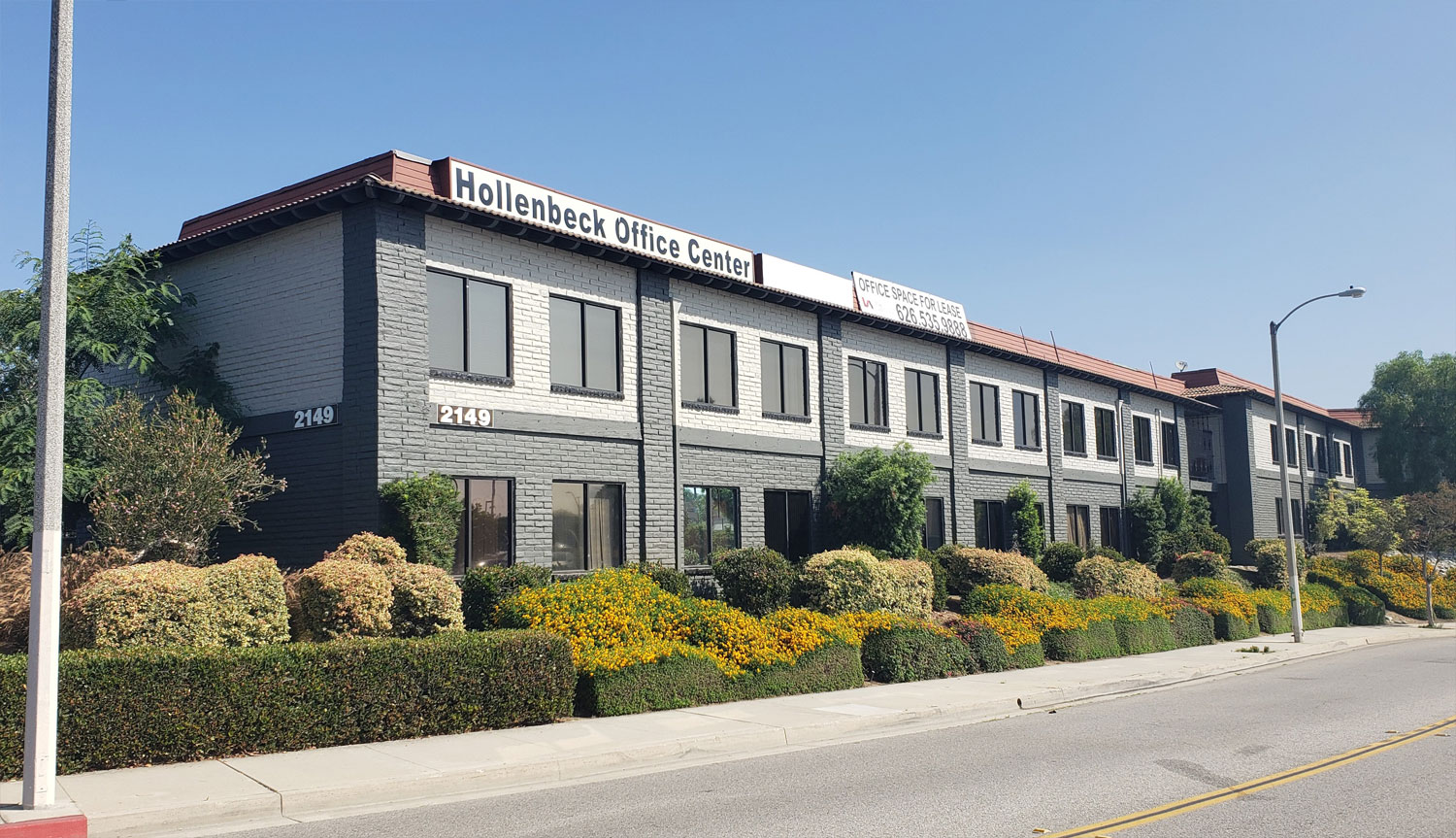 after painting office building