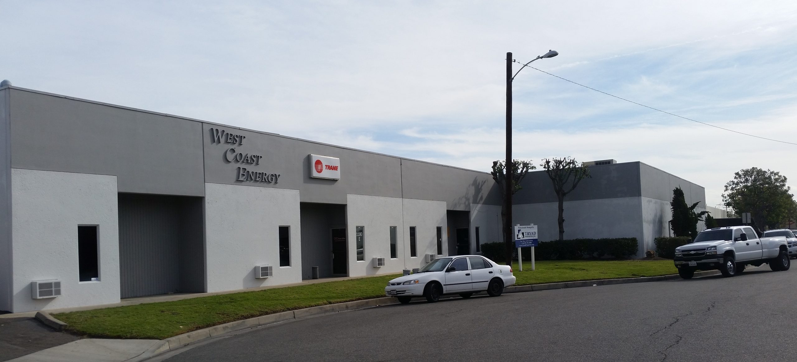 after painting office building