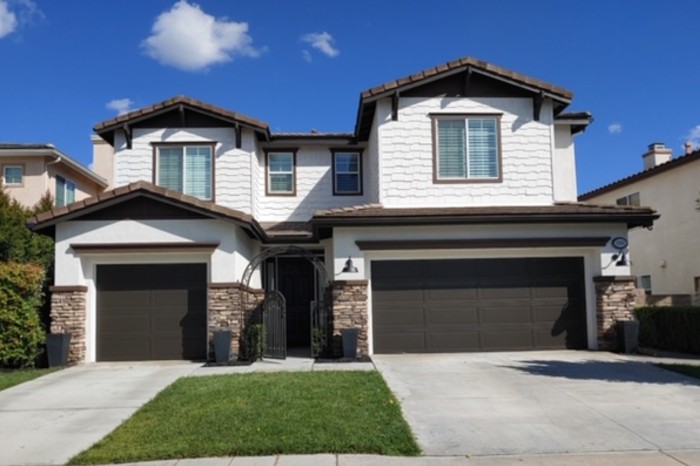 home after being repainted white