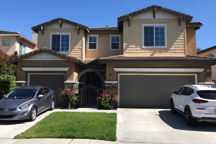 home before repainting