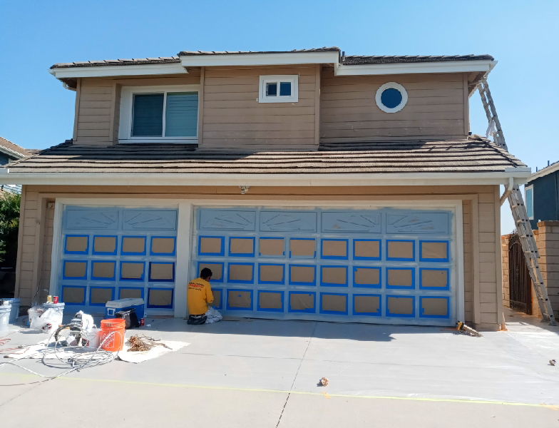 before painting Yorba Linda home