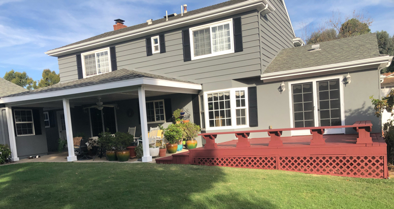 Exterior Painting Project & Deck Stain