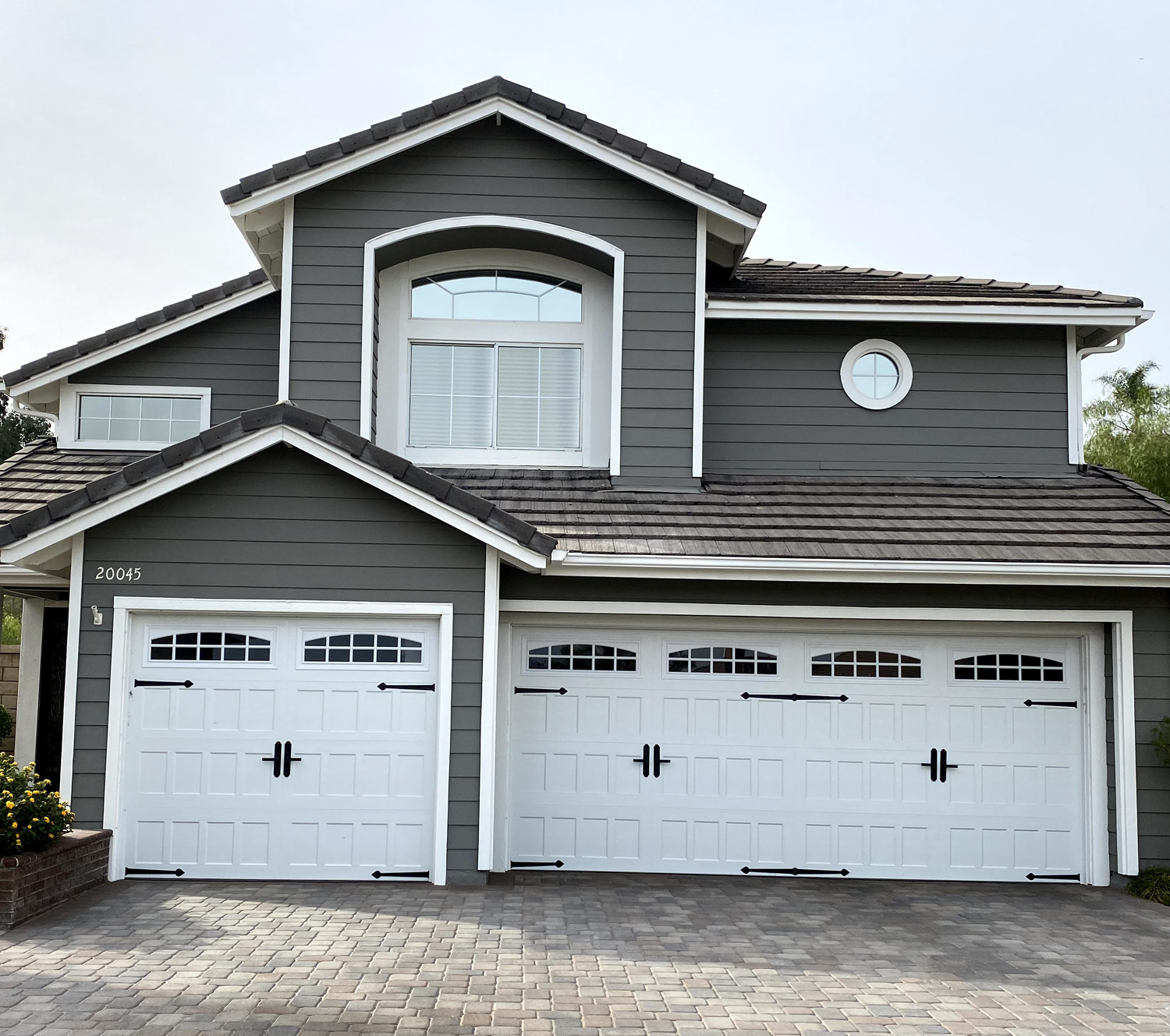 after painting house