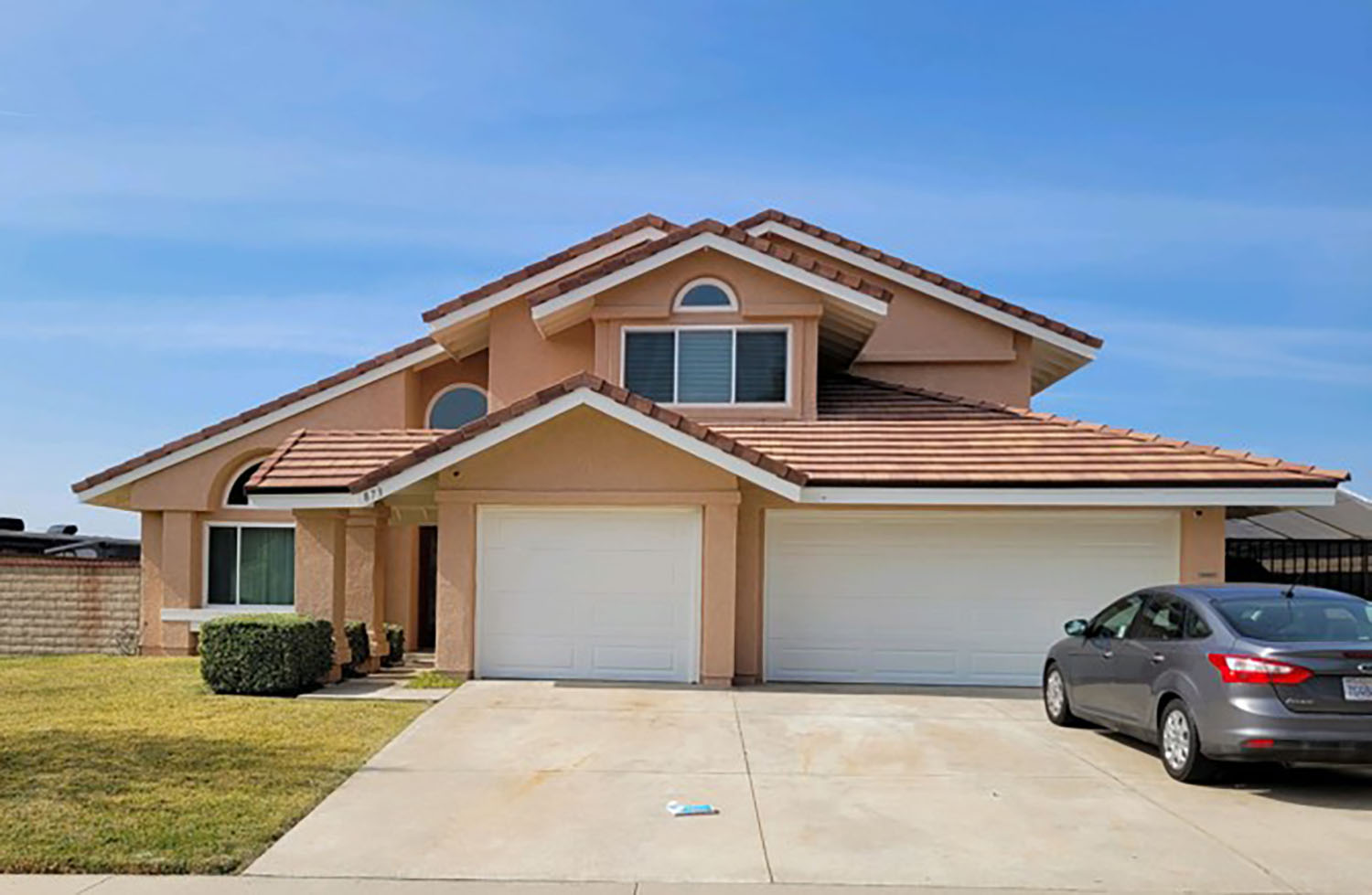 after painting house