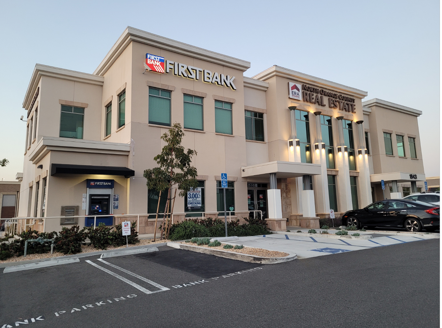 before office building painting project