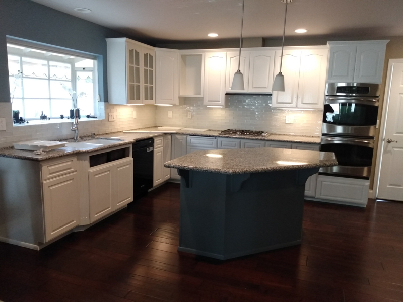 white painted cabinets yorba linda