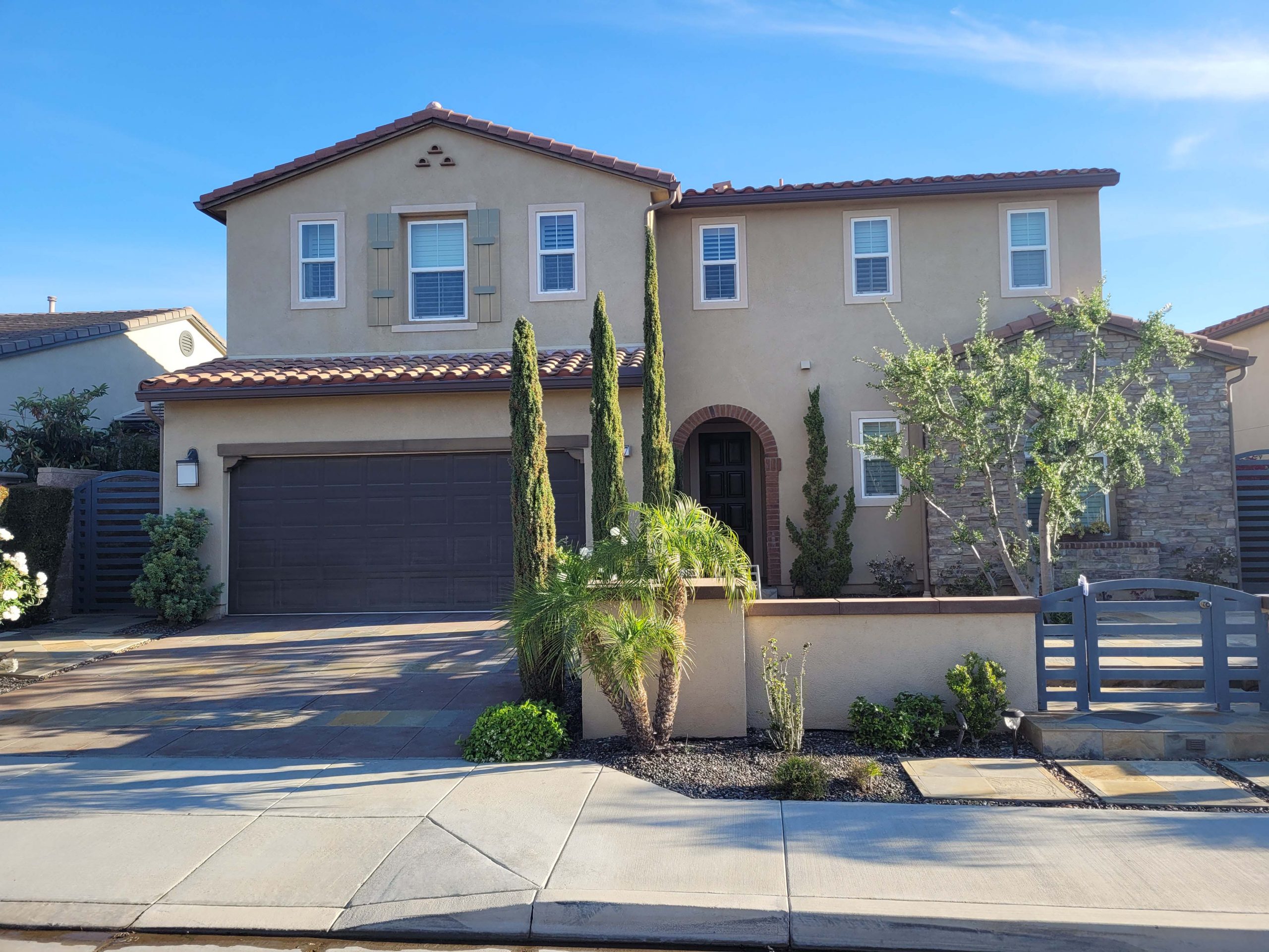 after painting home in yorba linda