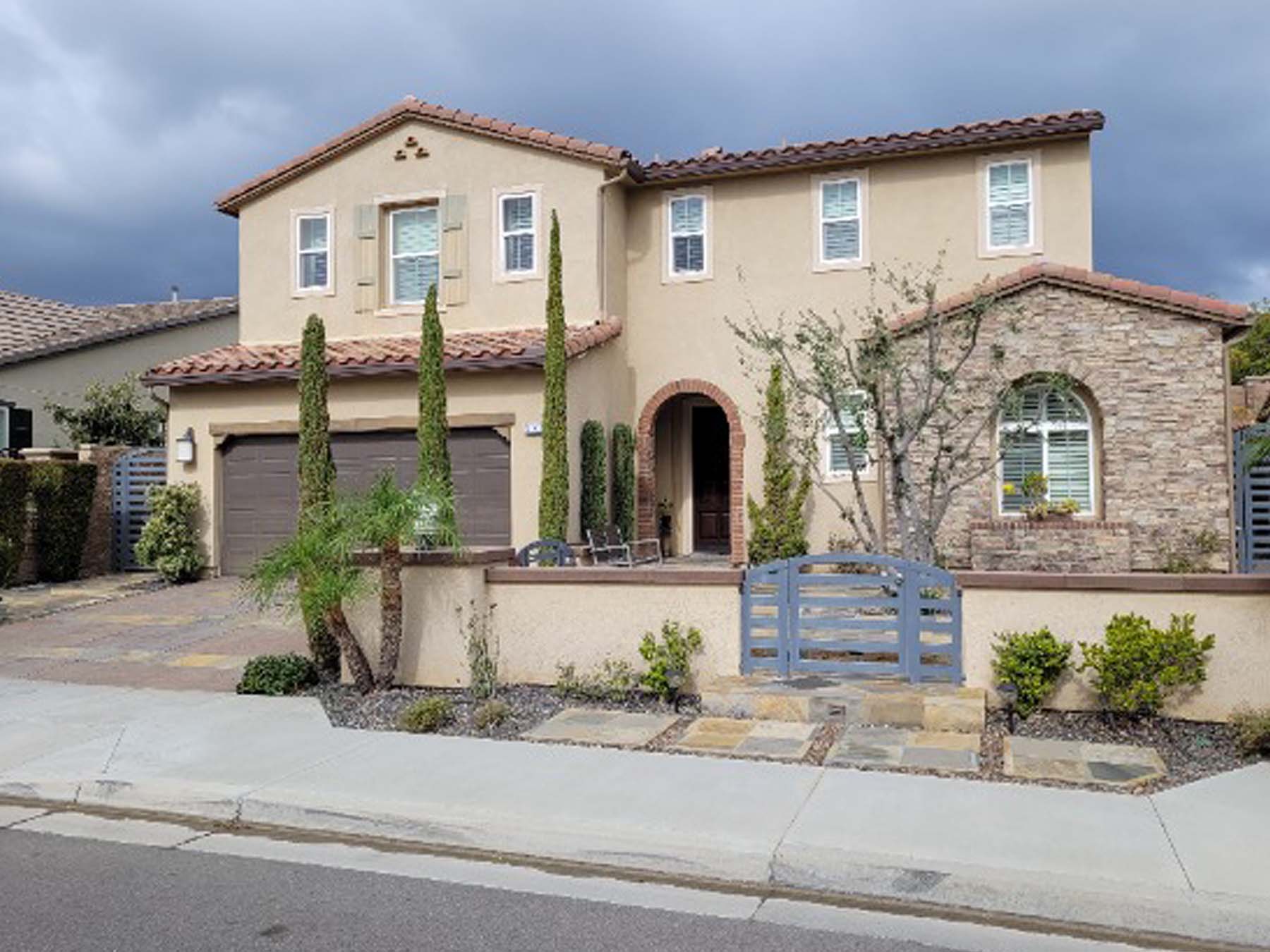 before painting home in yorba linda ca