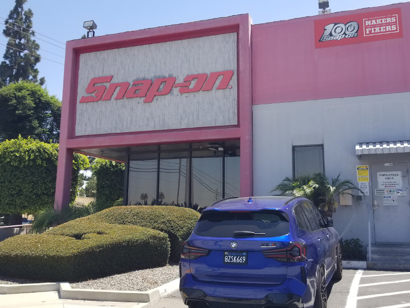 Tool Company Exterior Repaint Before